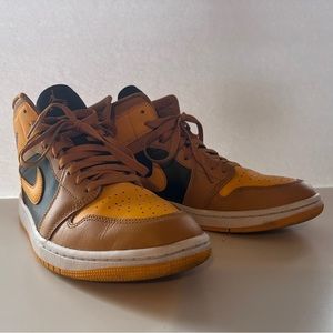 Nike Air Jordan 1 Mid “Chutney Taxi” used but good condition size women’s 9